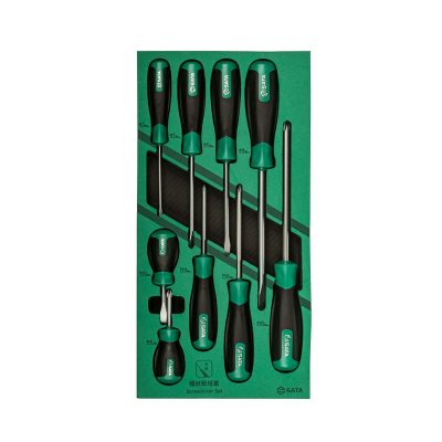 Bộ khay tuốt nơ vít 9 chi tiết Sata 09913A