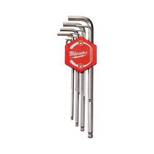 Bộ lục giác 9 chi tiết Milwaukee 4932478621