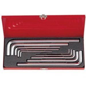 Bộ lục giác 3 – 17 hộp săt Kingtony 20210MR