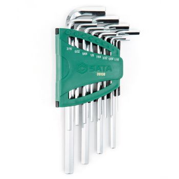 Bộ lục giác dài 12 chi tiết Sata 09108