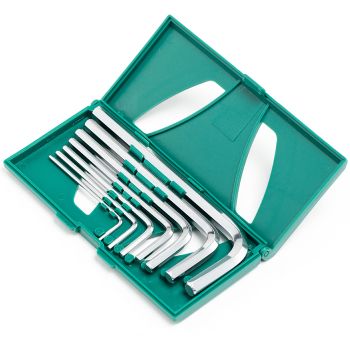 Bộ lục giác đầu bi ngắn 7 chi tiết SATA 09127