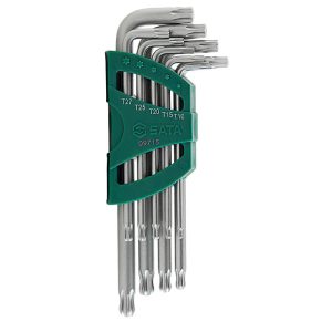 Bộ lục giác sao đầu bi 9 chi tiết SATA 09715