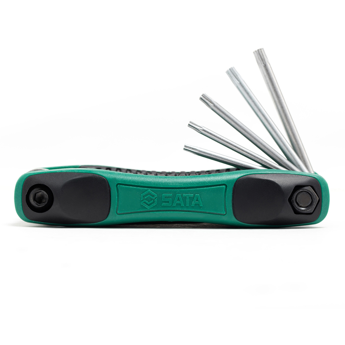 Bộ lục giác sao loại gập 8 chi tiết Sata 09123