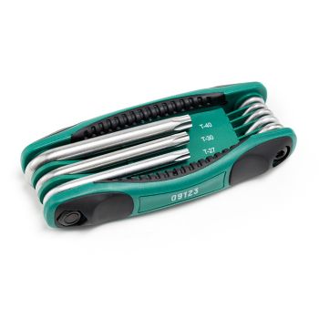 Bộ lục giác sao loại gập 8 chi tiết Sata 09123