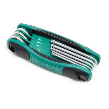 Bộ lục giác sao loại gập 8 chi tiết Sata 09123