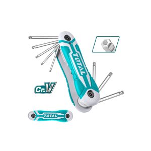 Bộ lục giác xếp đầu bi 8 chi tiết Total THT1061836