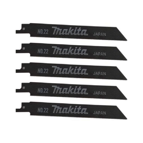 Bộ lưỡi cưa kiếm 5 chi tiết 165mm Makita 792147-1 (Cắt sắt)