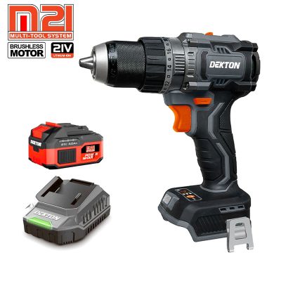 Bộ máy khoan pin 21V Dekton M21-ID1390CP (1 Pin 4.0Ah, 1 Sạc)