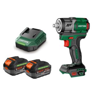 Bộ máy siết bu lông dùng pin 21V Dekton M21-IW680PROMAX (2 Pin 4.0Ah & 1 Sạc)