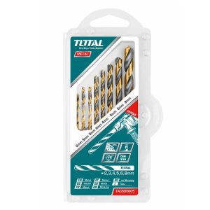Bộ mũi khoan kim loại 8 chi tiết Total TACSD0801 2-8mm