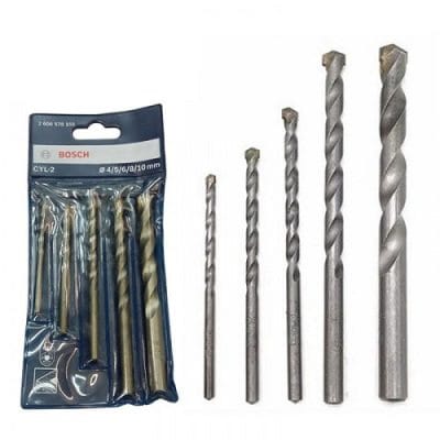 Bộ Mũi khoan tường Bosch Concrete 4/5/6/8/10 2608578155