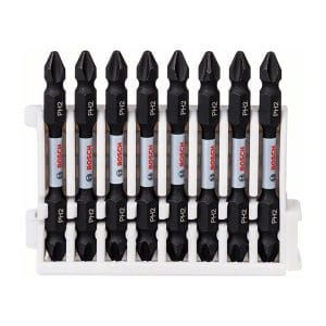 Bộ mũi vít 2 đầu 8 món dài 65 mm Bosch 2608522337