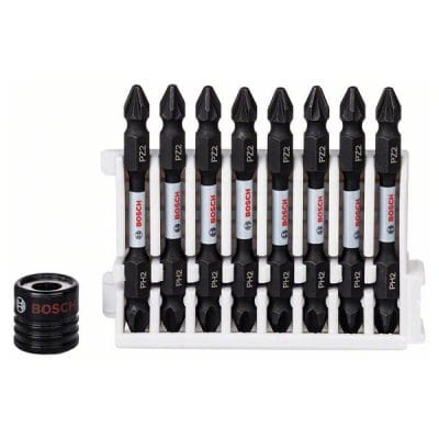 Bộ mũi vít 2 đầu 9 món dài 65 mm Bosch 2608522334