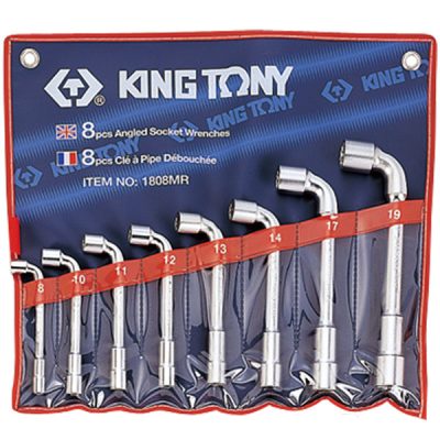 Bộ ống tuýp 8 cái hệ mét Kingtony 1808MR 8-19mm