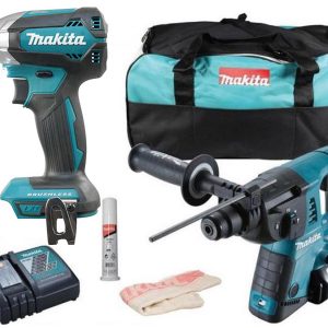 Bộ sản phẩm Makita DLX2242PM1 (DHR263+DTD149) (18V)