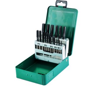 Bộ Taro ren trong bằng thép HSS 6542 21 chi tiết SATA 50453