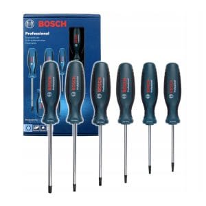 Bộ tua vít 6 món đầu bông Torx Bosch 1600A01V09