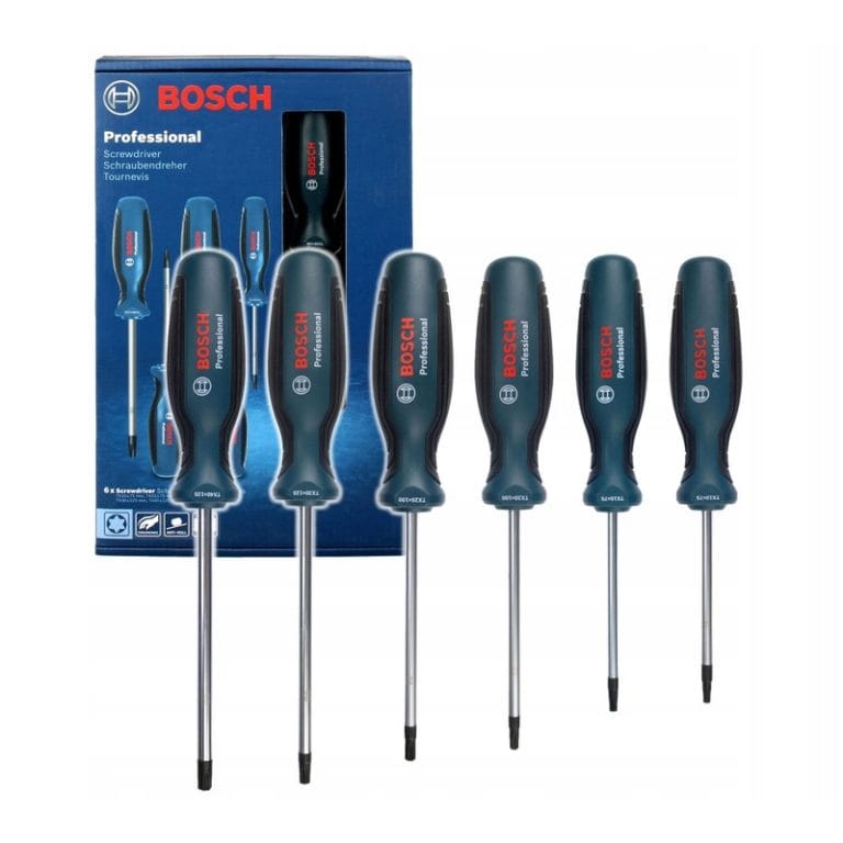 Bộ tua vít 6 món đầu bông Torx Bosch 1600A01V09
