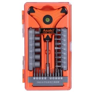Bộ tua vít thủy đa năng 28 chi tiết Asaki AK-9081
