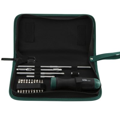 Bộ tuốt nơ vít cần tự động 26 chi tiết Sata 09343