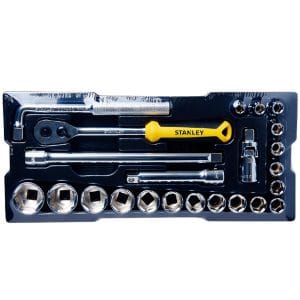 Bộ tuýp 1/2″ 6PT MET/ 23 chi tiết Stanley STMT74173- 8C