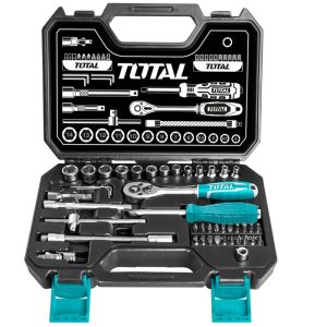 Bộ tuýp 1/4″ 45 chi tiết Total THT141451 4-14mm