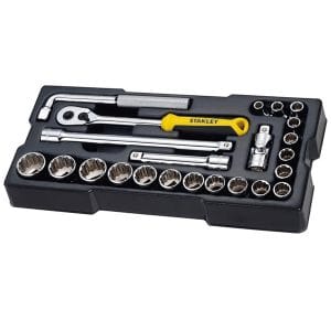 Bộ tuýp 23 chi tiết 1/2″ Stanley STMT74726-8C