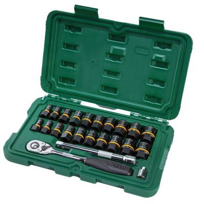 Bộ tuýp 23 chi tiết 1/4 và 3/8 inch SATA 09138