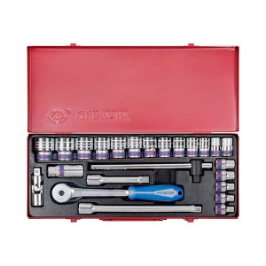 Bộ tuýp 24 chi tiết hệ mét Kingtony 4528MR02