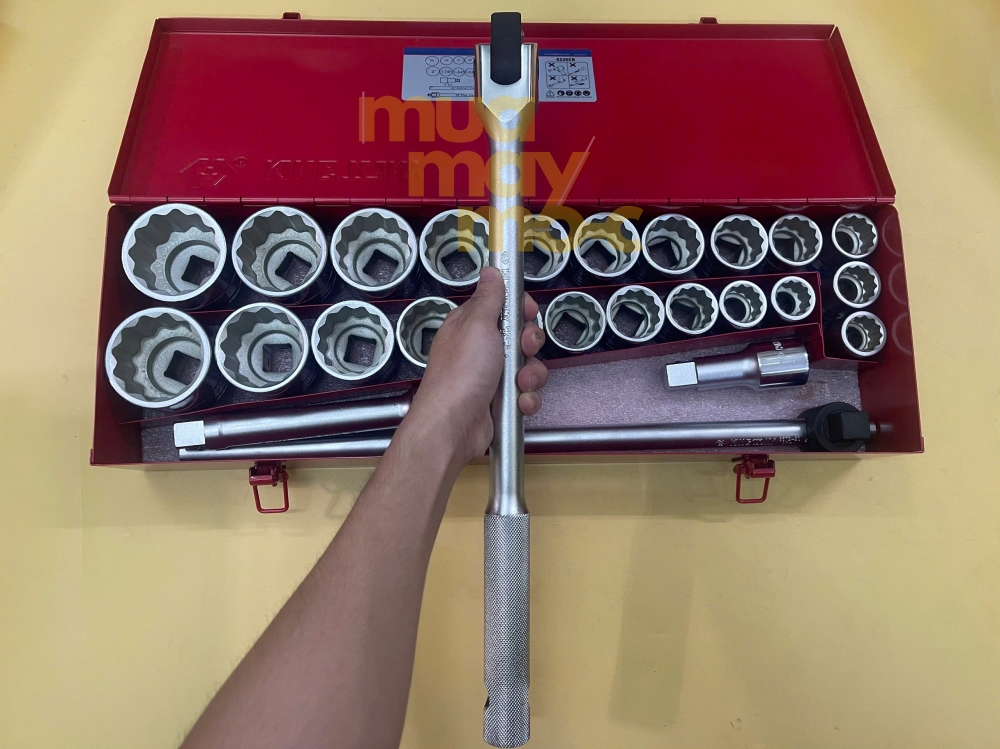 Thông số bộ tuýp Kingtony 6226CR 3/4 inch chất liệu Cr-V