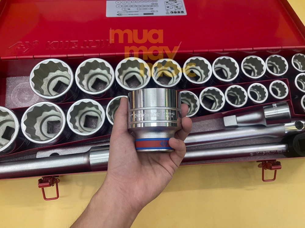 Bộ tuýp 26 chi tiết Kingtony 6226CR 3/4 inch dùng cho gara xưởng