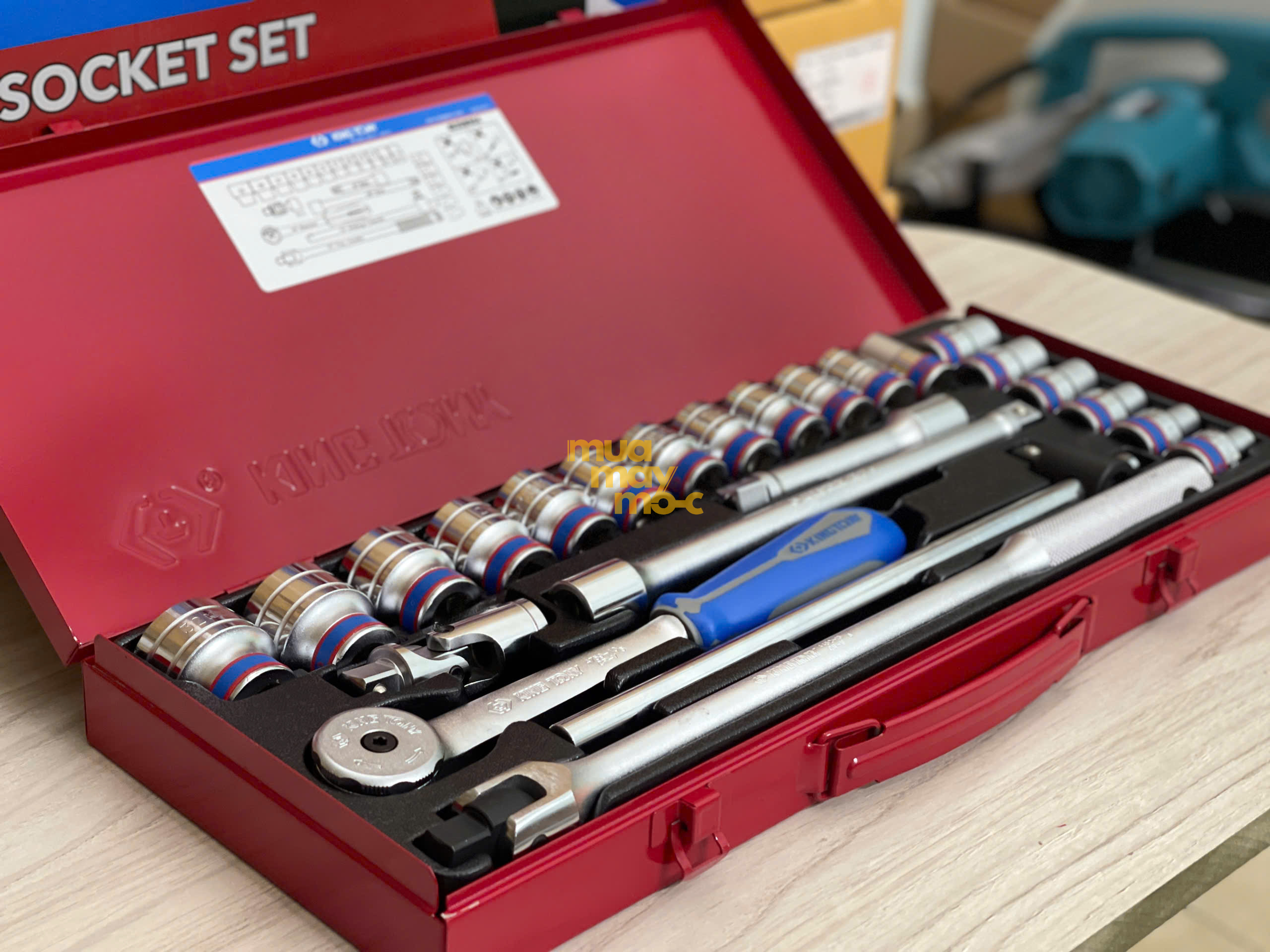 Bộ tuýp sửa xe tải KingTony 4026MR04 sau nhiều năm sử dụng