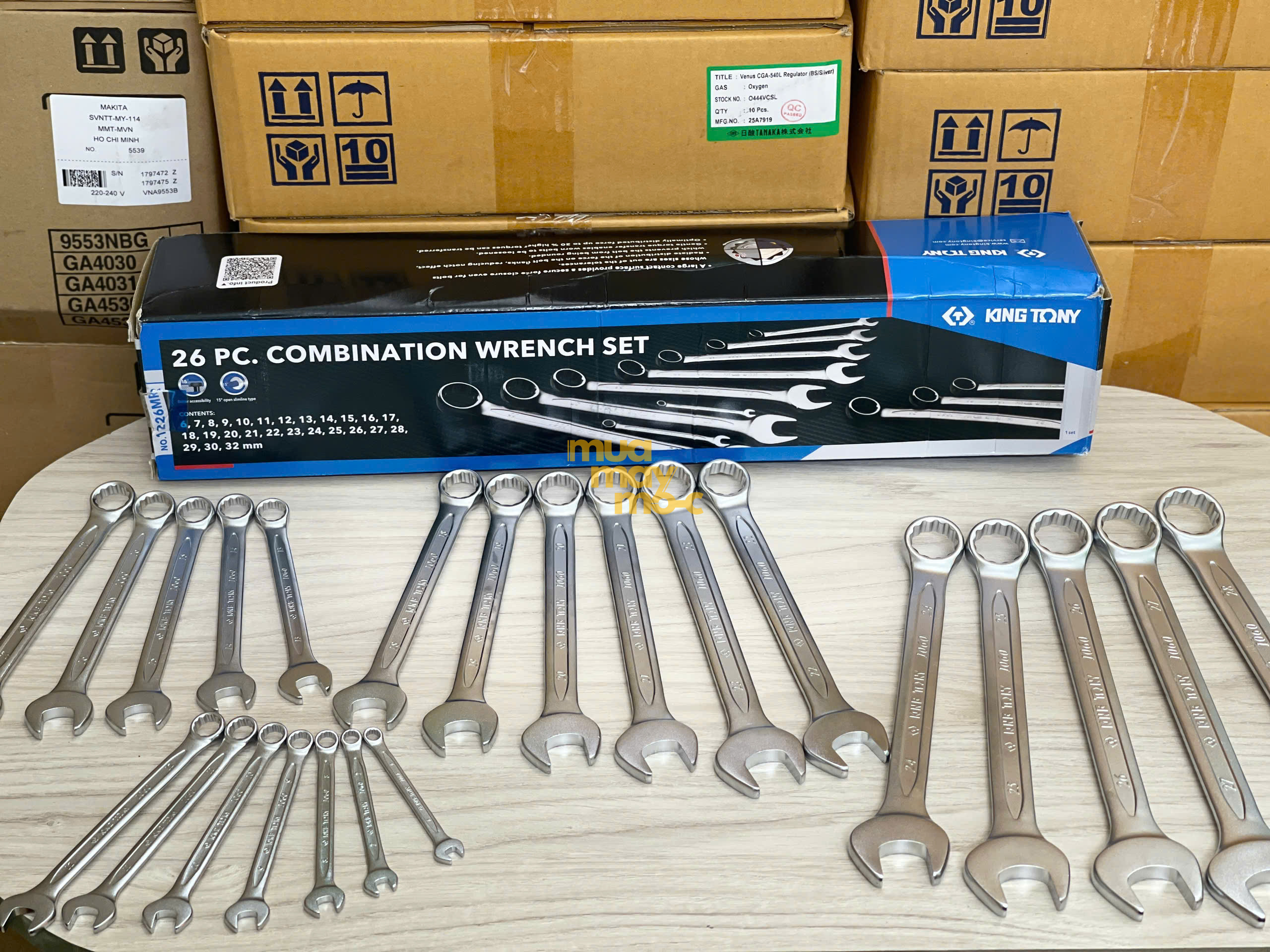Bộ vòng miệng Kingtony 1226MR full box chính hãng