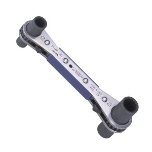 Cờ lê bánh cóc 4 đầu tuýp thân bằng thép không gỉ TOP Japan PRW-3L