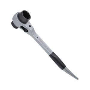 Cờ lê hai đầu tuýp đuôi chuột cong loại ngắn TOP Japan RM-17X21A