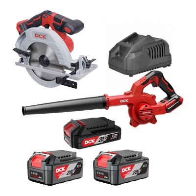Combo DCK 3 - Máy cưa đĩa KDMY02-185 + Máy thổi KDQF32 + 2 Pin 5.0Ah + Sạc Nhanh Tặng Pin 20V 2.5Ah