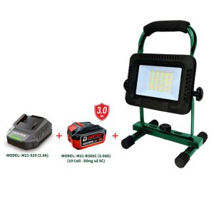 Combo Đèn công trình Dekton chân pin M21-D5000LM