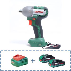 Combo Máy Vặn Bu Lông 2 Trong 1 Dùng Pin Dekton M21-IW380N