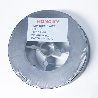 Cuộn dây hàn Mig không dùng Khí 0.8mm Hồng Ký E71T-GS (0.5kg)