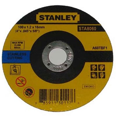 Đá cắt inox Stanley STA8060 (100×1.0x16mm)