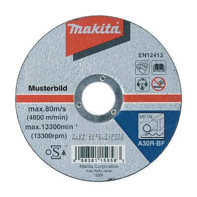 Đá cắt kim loại 180x2.5x22.23mm Makita A-85329