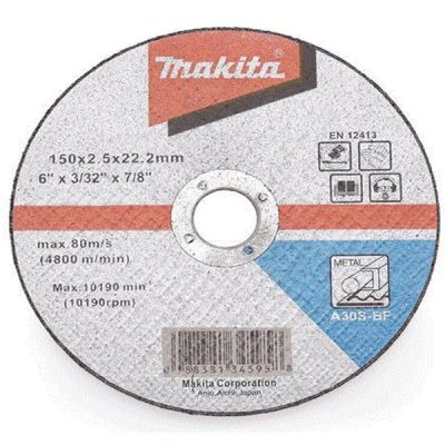 Đá cắt sắt A30S 150x3x22.23mm Makita D-29418