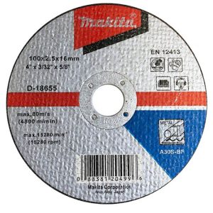 Đá cắt cho kim loại Makita D-18655 100 x 2.5 x 16mm