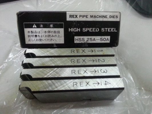 Dao Tiện Ren Ống Inox Rex 1/2''-3/4''