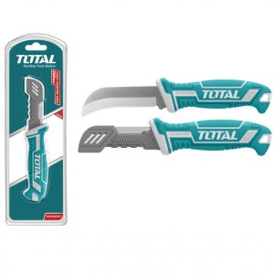 Dao tước dây cáp lưỡi cong Total THT51882 200mm
