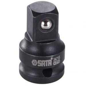 Đầu chuyển đen 3/8″-1/2″ Sata 34715
