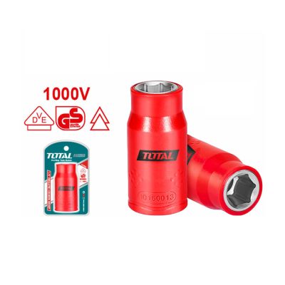 Đầu tuýp lục giác cách điện 1/2" Total THIHAST12101 10mm
