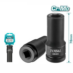 Đầu tuýp tác động sâu 1/2 inch Total THDIS12101L 10mm