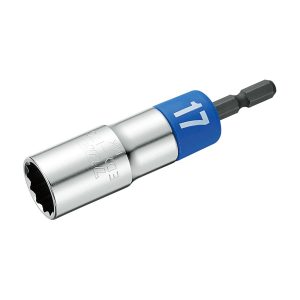 Đầu tuýp vặn ốc chuôi lục giác 17mm loại 12 cạnh TOP Japan EDX-17C