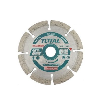 Đĩa cắt gạch khô có phủ hợp kim nhân tạo Total TAC2111003-1 100x20mm